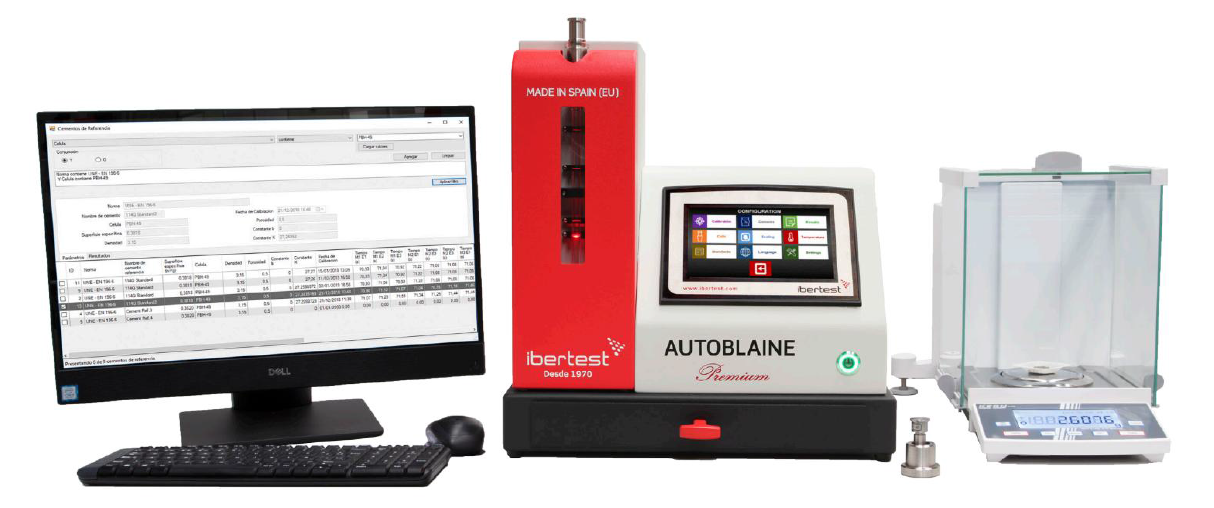 AUTOBLAINE PREMIUM pour les tests de blaine automatiques des ciments